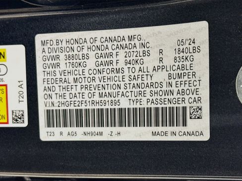 Used 2024 Honda Civic Sport image 40