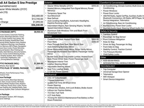 Used 2023 Audi A4 2.0T Prestige w/ Prestige Package AWD/4WD image 11