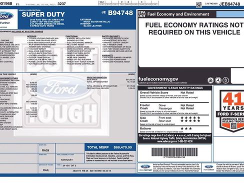 Used 2018 Ford F250 Lariat w/ Lariat Ultimate Package image 10