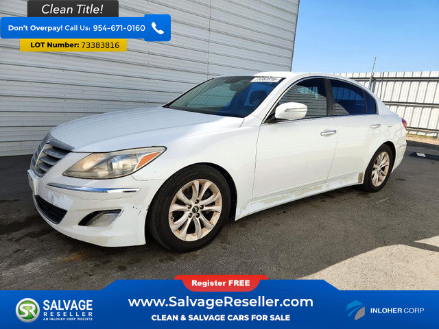 Used 2013 Hyundai Genesis 3.8 RWD image 1