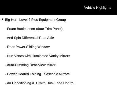 New 2026 RAM 2500 Big Horn