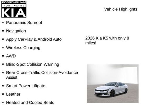 New 2026 Kia K5 GT w/ GT1 Package image 7