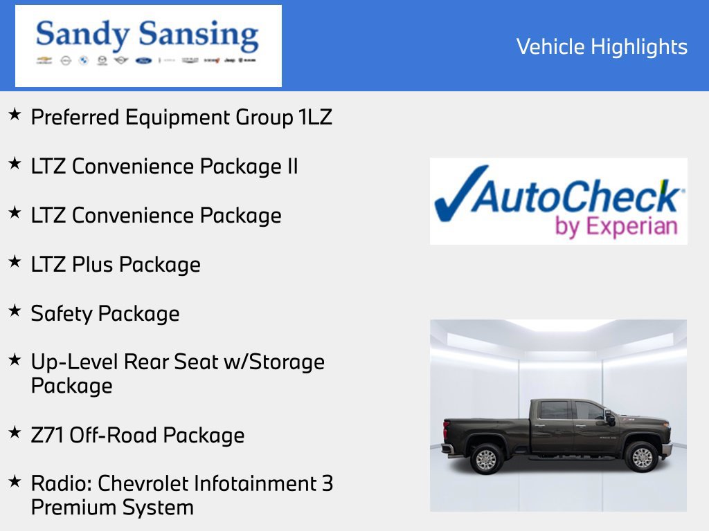 Used 2023 Chevrolet Silverado 2500 LTZ w/ LTZ Plus Package AWD/4WD image 7