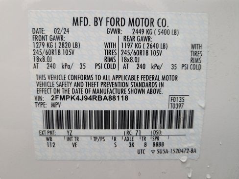 Used 2024 Ford Edge SEL image 33
