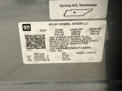 Certified 2024 Cadillac XT6 Sport w/ Platinum Package image 30