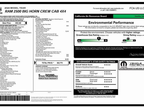 Used 2024 RAM 2500 Big Horn w/ Bed Utility Group image 4