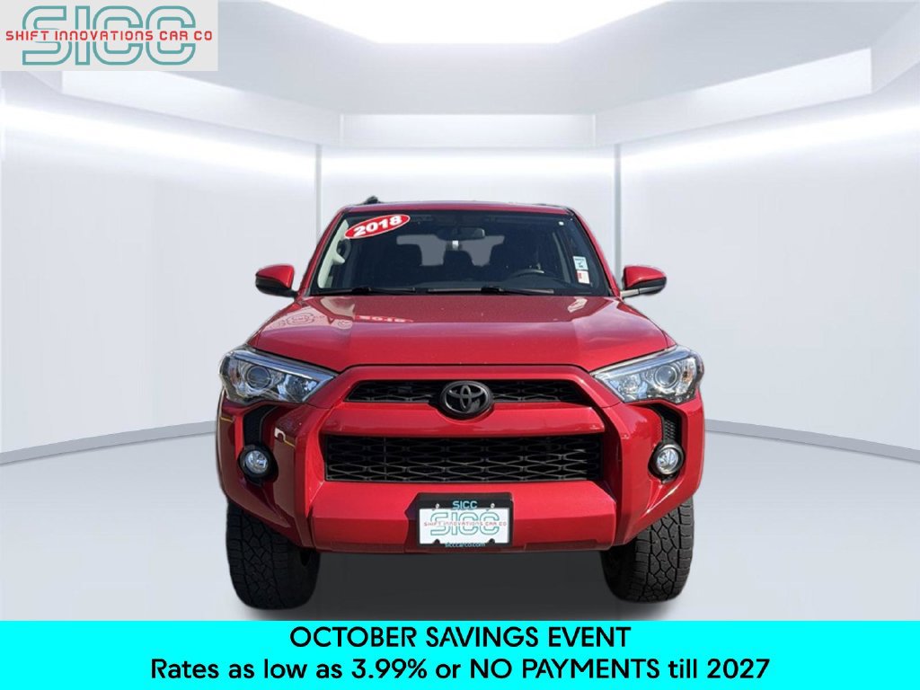 Used 2018 Toyota 4Runner SR5 AWD/4WD image 2