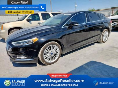 Used 2017 Ford Fusion Titanium