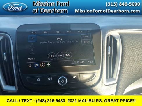 Used 2021 Chevrolet Malibu RS w/ LPO, Convenience Package 2 image 17