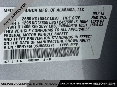 Used 2018 Honda Pilot EX image 31