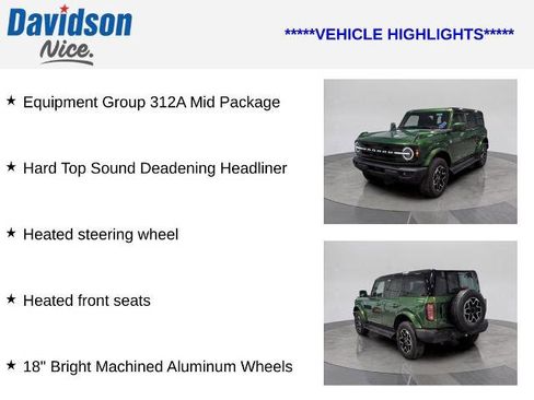 Certified 2025 Ford Bronco Outer Banks AWD/4WD image 4