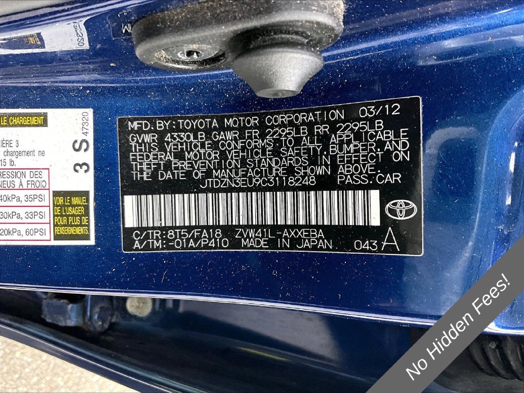 Used 2012 Toyota Prius V Two FWD image 22