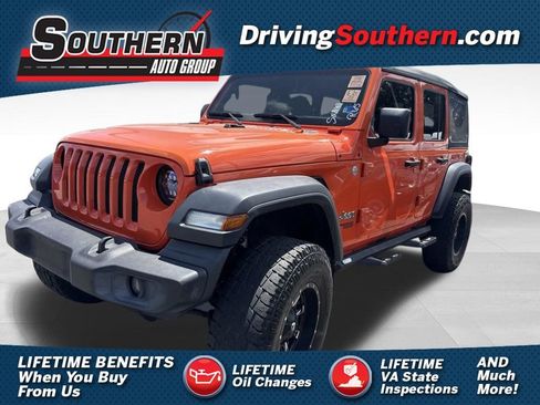 Used 2019 Jeep Wrangler Unlimited Sport AWD/4WD image 1