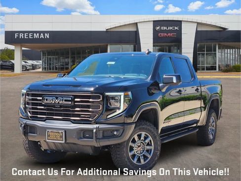 New 2026 GMC Sierra 1500 AT4X w/ LPO, Black Badging Package AWD/4WD image 1