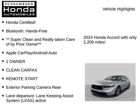 Used 2024 Honda Accord EX image 14