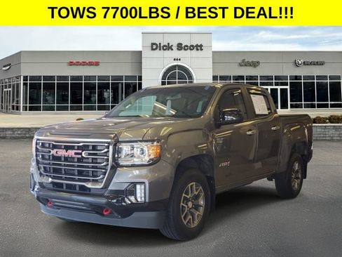 Used 2022 GMC Canyon AT4 w/ Trailering Package AWD/4WD image 2