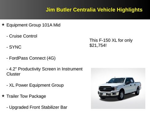 Used 2020 Ford F150 XL w/ Equipment Group 101A Mid AWD/4WD image 5