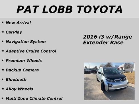 Used 2016 BMW i3 w/ Range Extender image 18