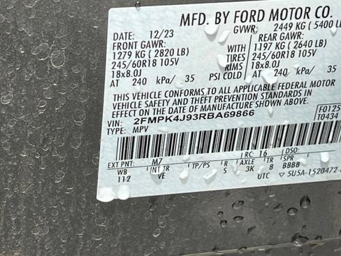 Used 2024 Ford Edge SEL AWD/4WD image 36