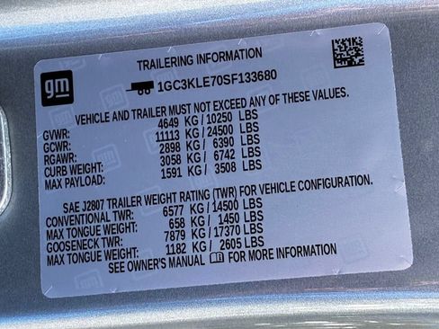 New 2025 Chevrolet Silverado 2500 W/T w/ WT/CX Safety Package AWD/4WD image 51