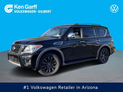Used 2018 Nissan Armada Platinum w/ Captain Seat Package image 1