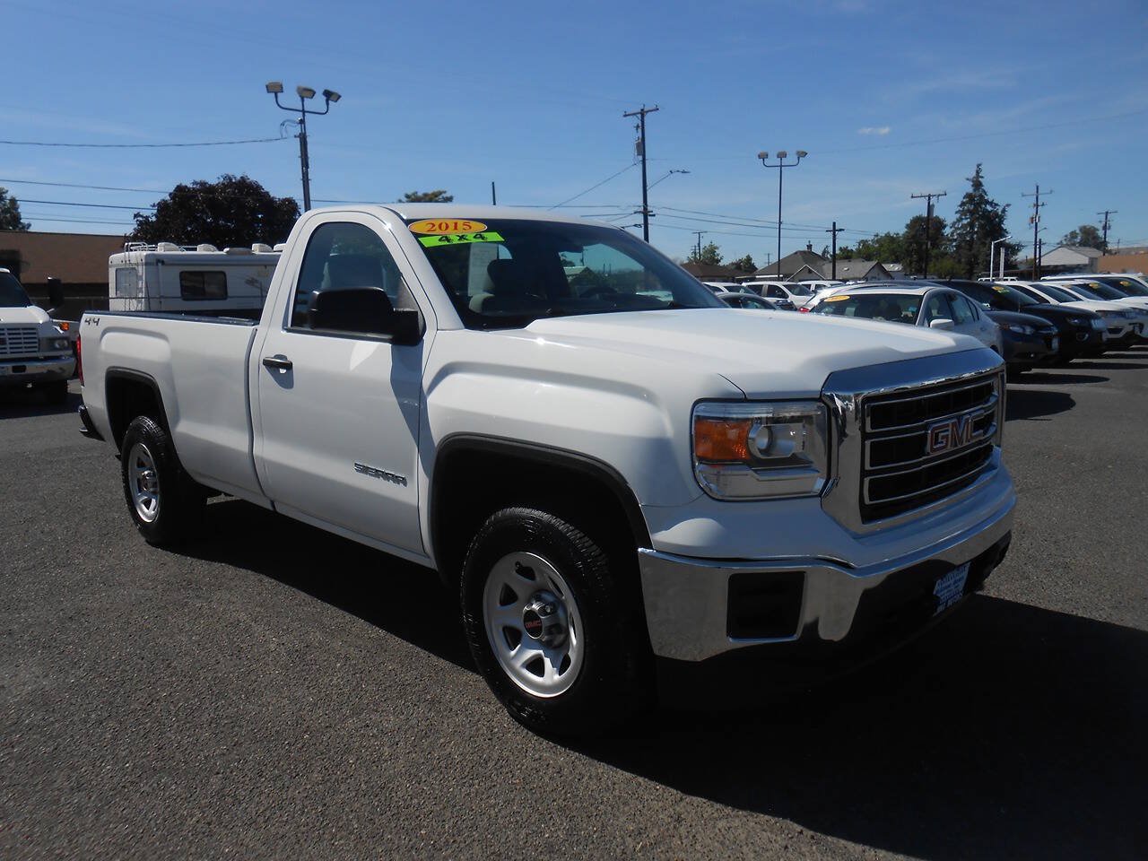 Used 2015 GMC Sierra 1500 4x4 Regular Cab image 3