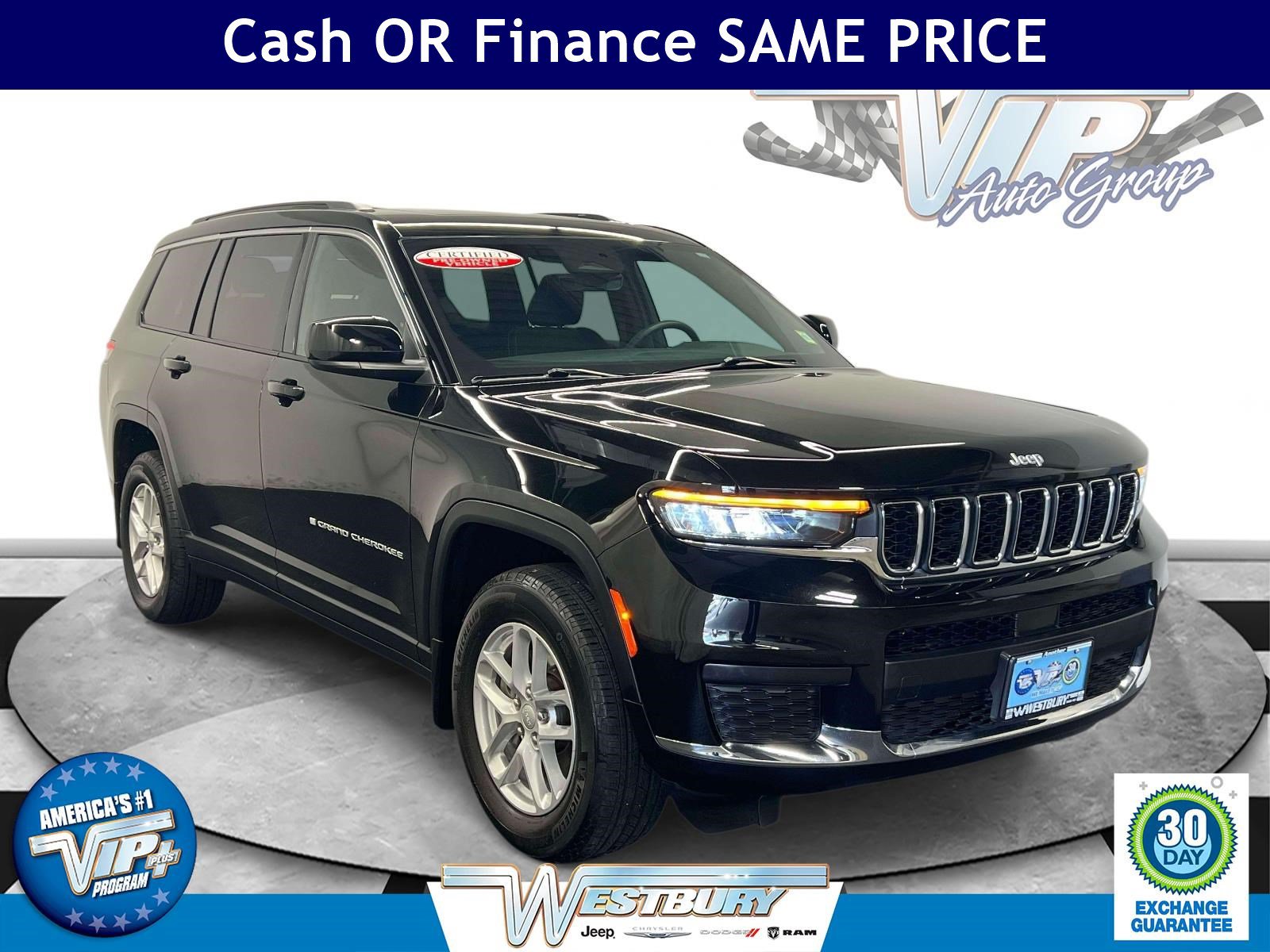 Used 2025 Jeep Grand Cherokee L Laredo w/ Luxury Tech Group I AWD/4WD image 1