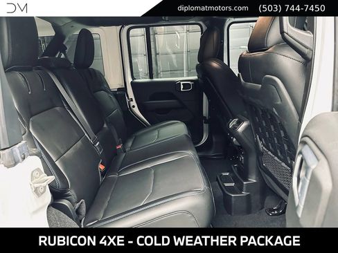 Used 2023 Jeep Wrangler Unlimited Rubicon 4xe w/ Cold Weather Group AWD/4WD image 21