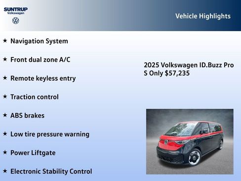 New 2025 Volkswagen ID. Buzz Pro S image 7