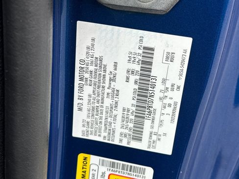 Certified 2022 Ford Mustang Premium w/ 2.3L High Performance Package RWD image 28