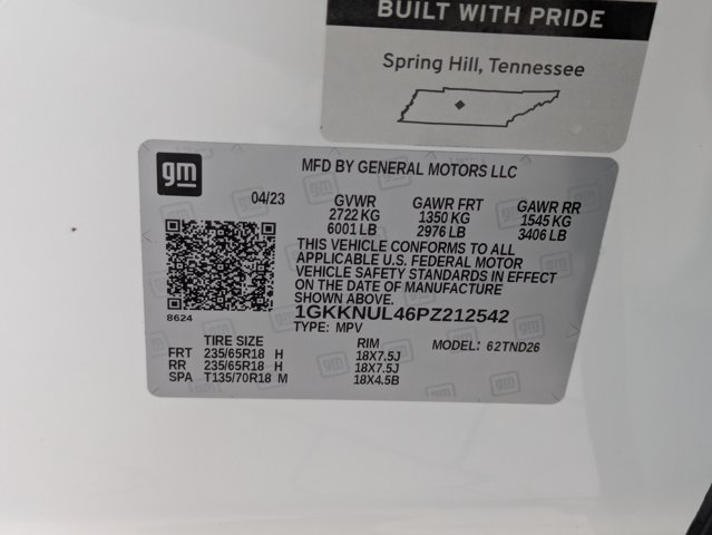 Used 2023 GMC Acadia SLT AWD/4WD image 15