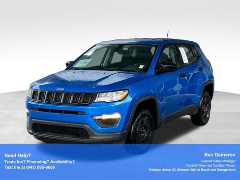 Used 2018 Jeep Compass Sport w/ Tech Group AWD/4WD image 1