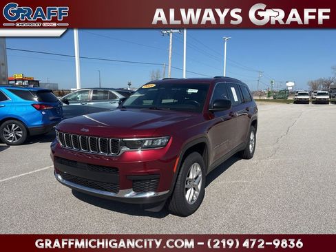 Used 2021 Jeep Grand Cherokee L Laredo w/ Luxury Tech Group I image 1