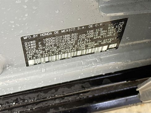 Certified 2026 Honda HR-V EX-L image 38