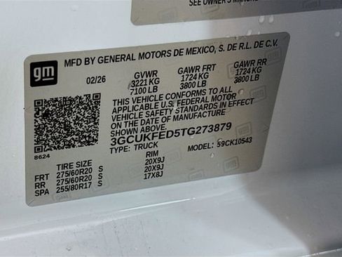 New 2026 Chevrolet Silverado 1500 LT Trail Boss w/ Safety Package image 36