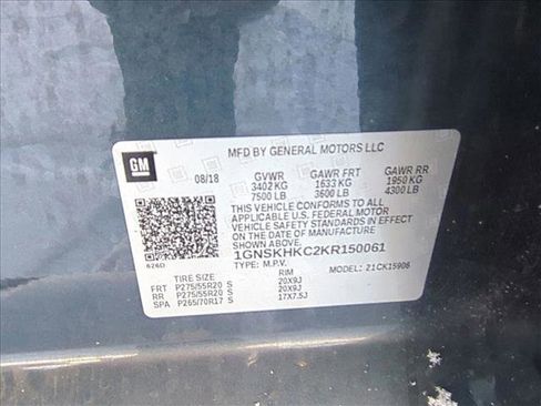 Used 2019 Chevrolet Suburban LT w/ LT Signature Package image 15