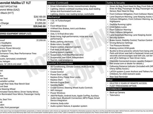 Certified 2023 Chevrolet Malibu LT image 44
