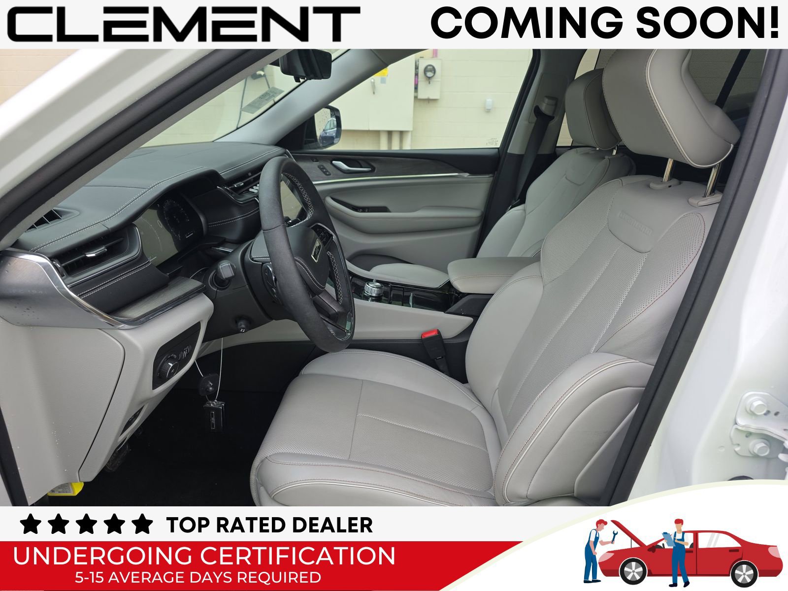 Used 2023 Jeep Grand Cherokee Overland w/ Luxury Tech Group IV AWD/4WD image 3