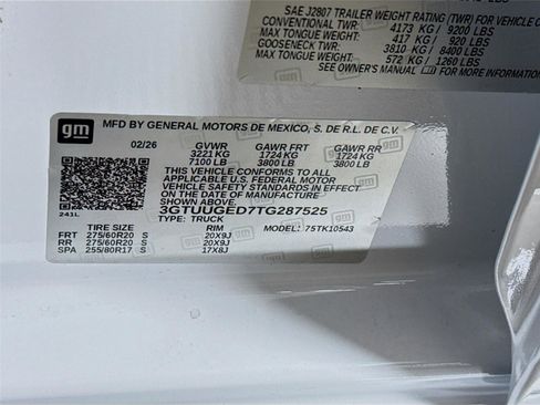 New 2026 GMC Sierra 1500 Denali w/ Technology Package AWD/4WD image 27