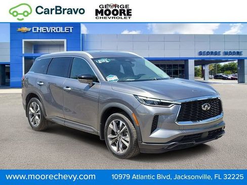 Used 2023 INFINITI QX60 Luxe w/ Performance Audio Package FWD image 1