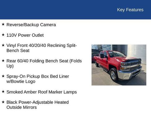 Used 2019 Chevrolet Silverado 2500 W/T w/ WT Convenience Package AWD/4WD image 32