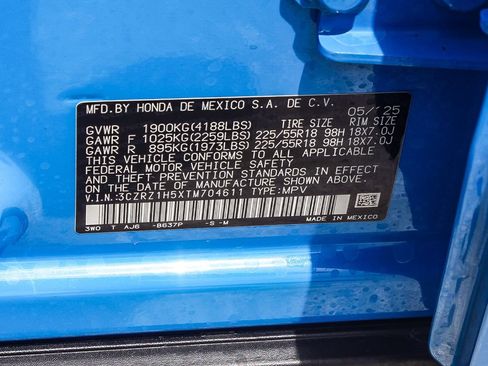Certified 2026 Honda HR-V Sport image 29