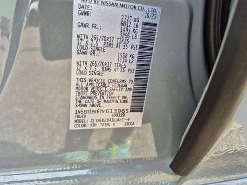 New 2026 Nissan Frontier PRO-4X w/ Pro-4x Convenience Package AWD/4WD image 35