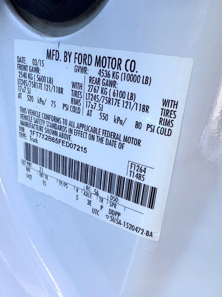 Used 2015 Ford F250 XL w/ Power Equipment Group AWD/4WD image 24