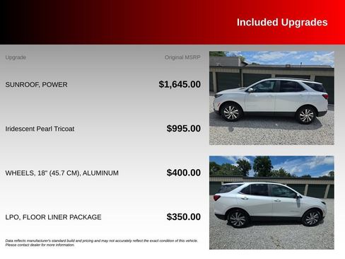 Used 2024 Chevrolet Equinox LT w/ LPO, Floor Liner Package AWD/4WD image 4