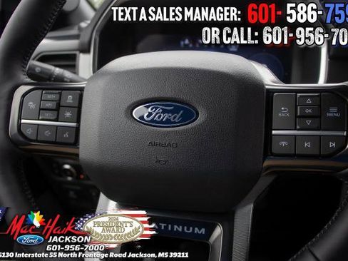 New 2025 Ford F150 Platinum w/ Equipment Group 702A High image 13