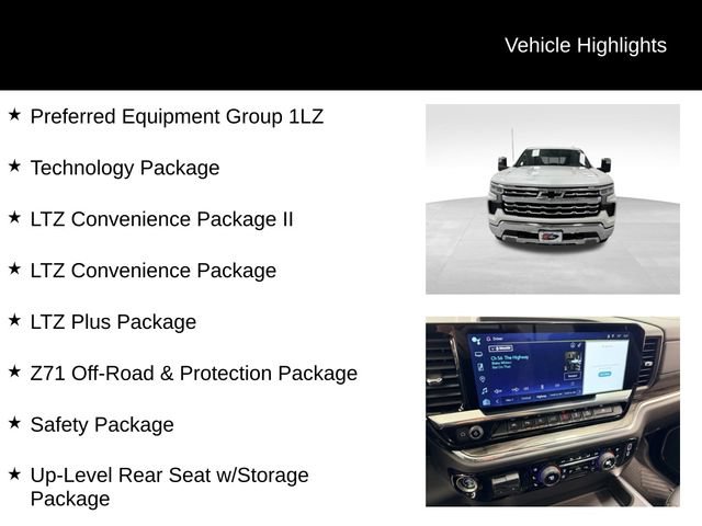 Certified 2025 Chevrolet Silverado 1500 LTZ AWD/4WD image 16