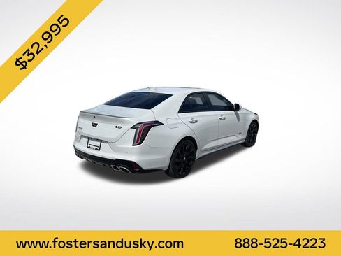Used 2021 Cadillac CT4 V w/ Technology Package AWD/4WD image 5