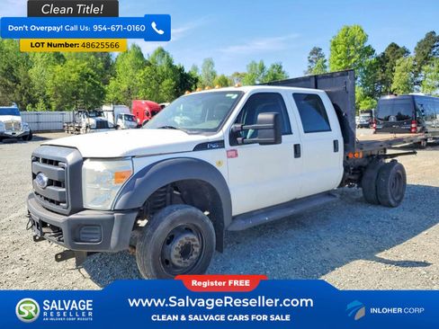 Used 2014 Ford F450 XL w/ Snow Plow Prep Package image 1