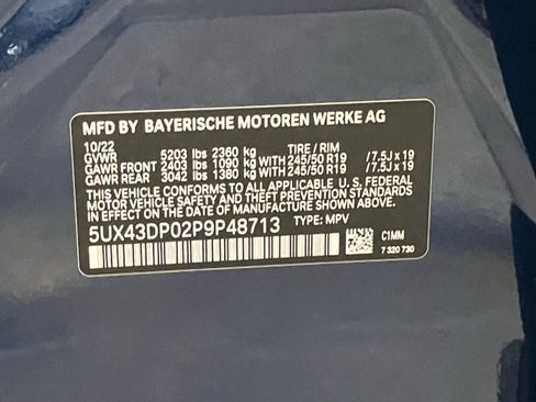 Used 2023 BMW X3 sDrive30i w/ Convenience Package RWD image 26